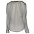 Iro Noumea Bluse aus metallic-silbernem Polyester Metallisch - Ansicht 3