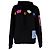 Genesis II by MCQ Athena Flowers Hoodie aus schwarzem Polyester