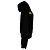 Genesis II by MCQ Athena Flowers Hoodie aus schwarzem Polyester - Ansicht 3