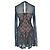 Mini abito cover-up in pizzo Alexander Wang in nylon nero - vista 2