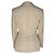 Blazer Theory abotoado simples com laços laterais em triacetato creme Branco Cru - vista 6