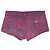 Mini shorts de algodón rojo con estampado de piel de serpiente Miu Miu Roja - vista 2
