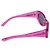 Occhiali da sole rotondi Balenciaga BB0267S in acetato rosa - vista 3