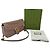 Borsa a tracolla Gucci Medium GG Marmont in pelle Tan Marrone Beige - vista 13