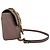 Borsa a tracolla Gucci Medium GG Marmont in pelle Tan Marrone Beige - vista 6