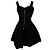 Maje Relief Mini-Kleid aus Stretch-Strick mit Metallic-Print in schwarzem Polyester - Ansicht 3
