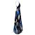 Abito maxi stampato piume Emilio Pucci in seta multicolore - vista 2