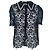 Self portrait Self-Portrait Bluse aus Guipure-Spitze aus schwarzem Polyester
