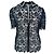 Self portrait Self-Portrait Bluse aus Guipure-Spitze aus schwarzem Polyester - Ansicht 3