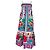 Abito maxi da spiaggia Farm Rio Flowers in cotone multicolore