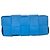 Borsa a tracolla Small Brick Cassette Bottega Veneta in pelle di agnello blu - vista 4