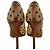 Décolleté a pois Jimmy Choo in mesh beige - vista 11