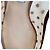 Décolleté a pois Jimmy Choo in mesh beige - vista 9