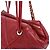Timeless Borsa a tracolla matelassé Chanel Paris-New York in pelle rossa Rosso Bordò - vista 19