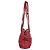 Timeless Borsa a tracolla matelassé Chanel Paris-New York in pelle rossa Rosso Bordò - vista 2
