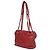 Timeless Borsa a tracolla matelassé Chanel Paris-New York in pelle rossa Rosso Bordò - vista 3