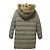 Autre Marque United Arrows green label relaxing abrigo de plumón Verde Caqui - vista 2
