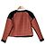 Autre Marque Chaqueta sin cuello de encaje a cuadros TAE ASHIDA Negro Naranja - vista 4