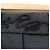 Autre Marque Pantalones anchos bordados Cucurbita de MURRAL Negro - vista 4