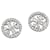 Tory Burch Orecchini a lobo Miller Pavé Argento