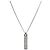 Dior Collier en argent à plaque cubique - vue 2