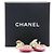 Chanel Orecchini a goccia Gold Crystal CC Heart Pendant Season D'oro - vista 4