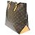 Louis Vuitton Cabas Mezzo Monogram Canvas Marrone - vista 4