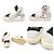 Off White Sneakers alte White Grey Marrone - vista 4