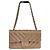 Chanel Borsa Classic in pelle di agnello chevron Arancione