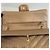 Chanel Borsa Classic in pelle di agnello chevron Arancione - vista 8