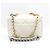 Chanel Borsa a tracolla con patta e catena Large Bianco - vista 4
