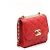 Chanel Mini Borsa a Tracolla con Catena e Patta Rossa - vista 3