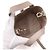 Dior Nano Tote Bag e Borsa a Tracolla in Macro Cannage Powder Beige Marrone - vista 7