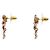Chanel Pendientes Coco Mark Flower - vista 2
