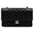 Chanel Borsa a tracolla Classic Medium con catena argentata Nero - vista 2