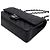 Chanel Borsa a tracolla Classic Medium con catena argentata Nero - vista 9
