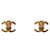 Chanel Orecchini Logo CC D'oro  - vista 3