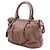 Gucci Borsa Tote e a Tracolla in Pelle Rosa - vista 2