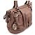 Gucci Borsa Tote e a Tracolla in Pelle Rosa - vista 8
