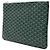 Goyard Borsa a pochette MGM Green Verde - vista 3