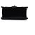Chanel Borsa a patta matelassé in pelle d'agnello nera con logo CC e catena dorata Nero - vista 8