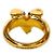 Louis Vuitton Essential Colorstone Gold Ring Golden - Ansicht 3