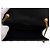 Saint Laurent Bolsa de ombro e crossbody acolchoada Monogram com corrente dourada e fecho envelope Preto - vista 5