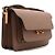 Marni Mini Borsa a Tracolla e Crossbody Trunk Saffiano Sand Brown Marrone - vista 3