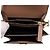 Marni Mini Borsa a Tracolla e Crossbody Trunk Saffiano Sand Brown Marrone - vista 5
