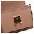 Marni Mini Borsa a Tracolla e Crossbody Trunk Saffiano Sand Brown Marrone - vista 7