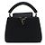 Louis Vuitton Borsa Tote e Borsa a Tracolla Capucines Mini Nero - vista 2