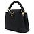 Louis Vuitton Borsa Tote e Borsa a Tracolla Capucines Mini Nero - vista 3