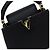 Louis Vuitton Borsa Tote e Borsa a Tracolla Capucines Mini Nero - vista 8