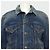 Gucci Chaqueta trucker acolchada de denim lavado azul para mujer - vista 2